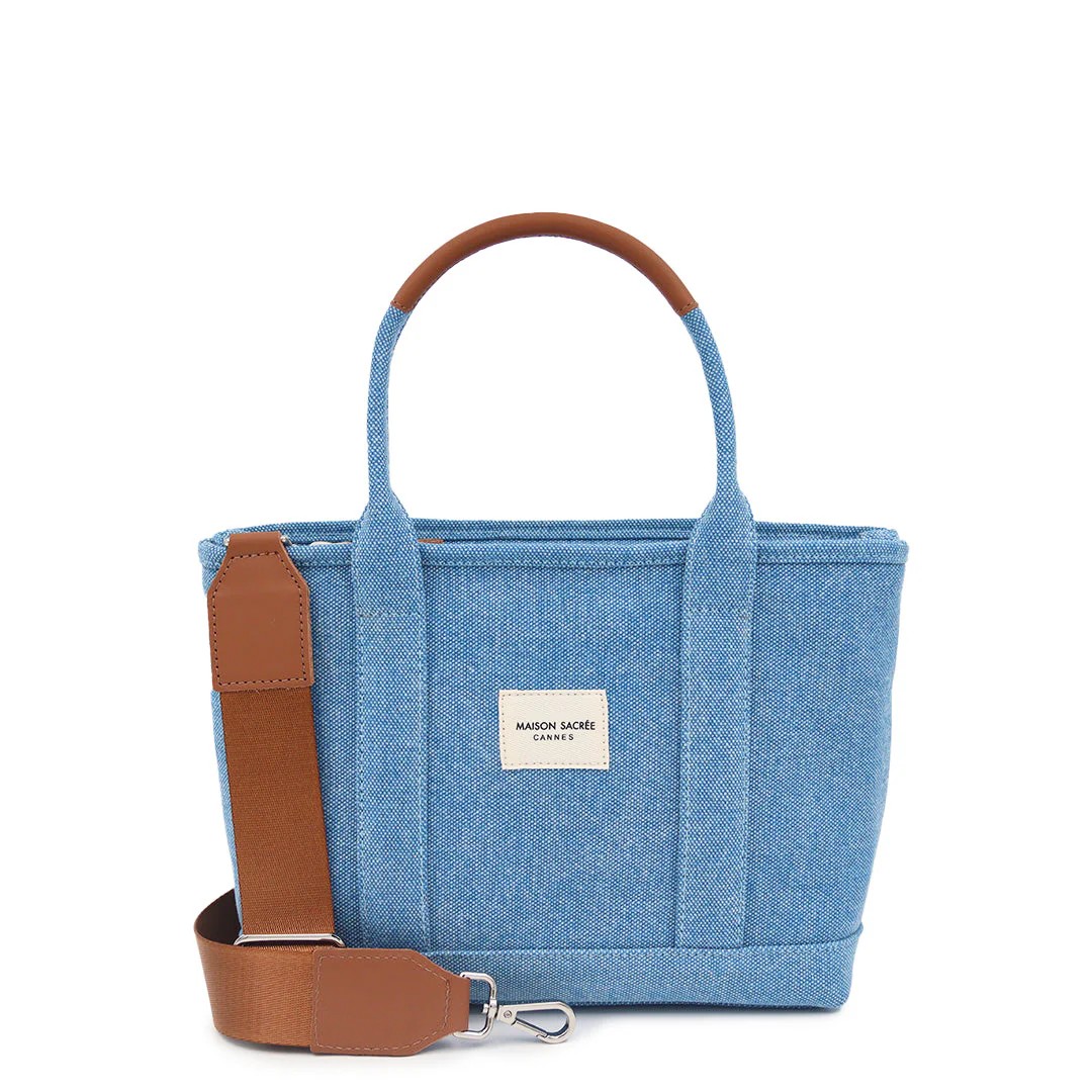 Maison Sacreé Miramar Denim Mini Kol Çantası