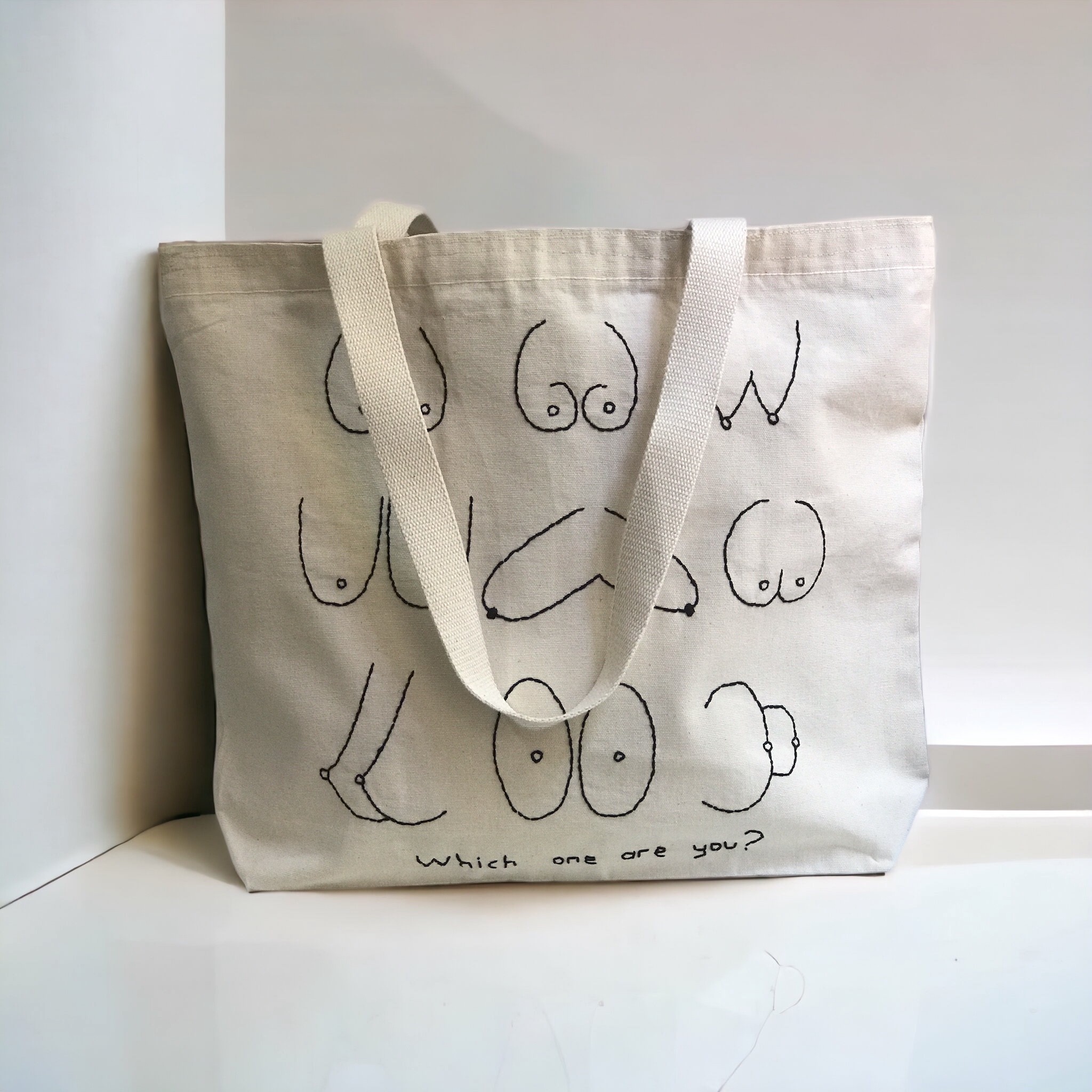 Bael İstanbul Which One Are you Large Tote Bag Kol Çantası