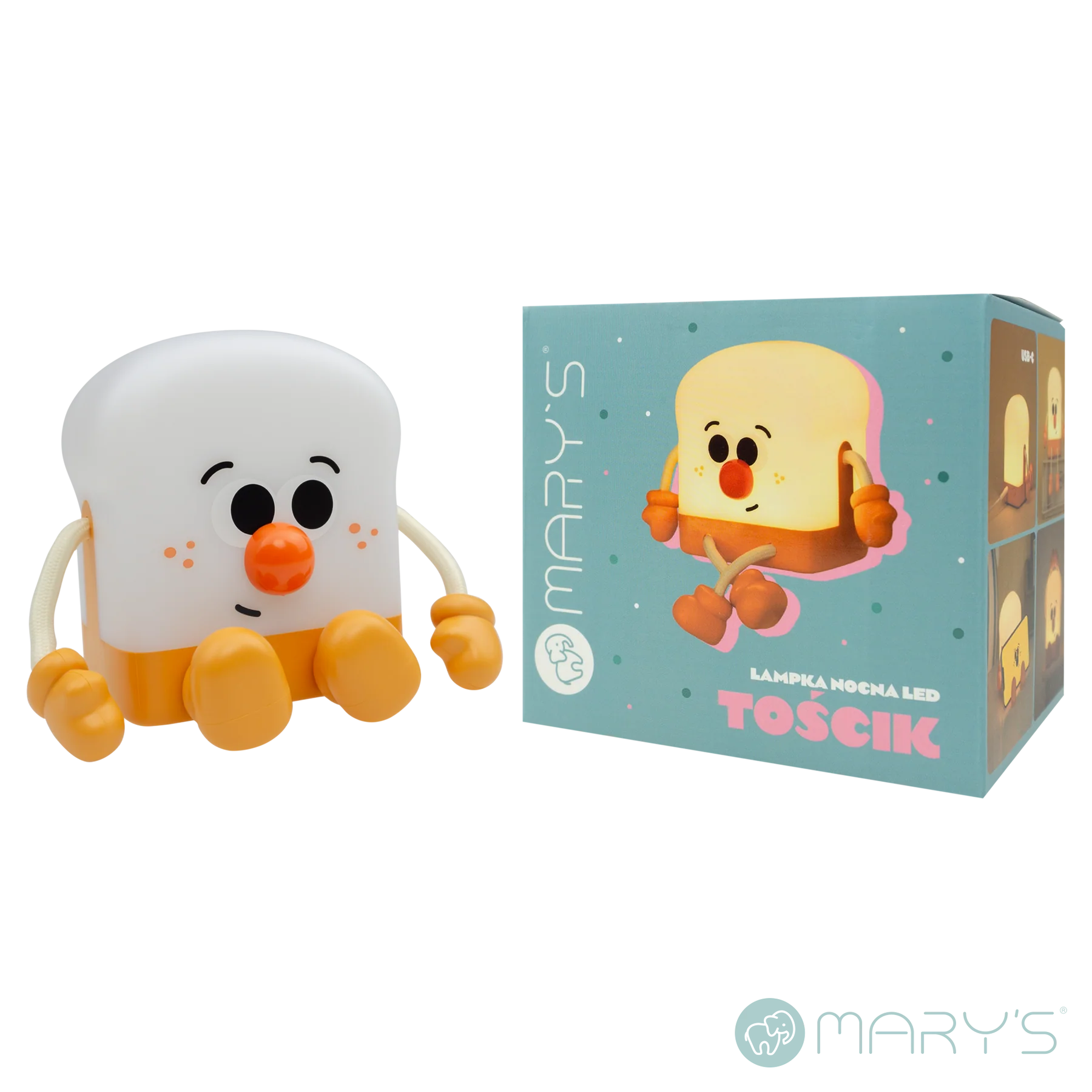 Mary's Toast Led Gece Lambası