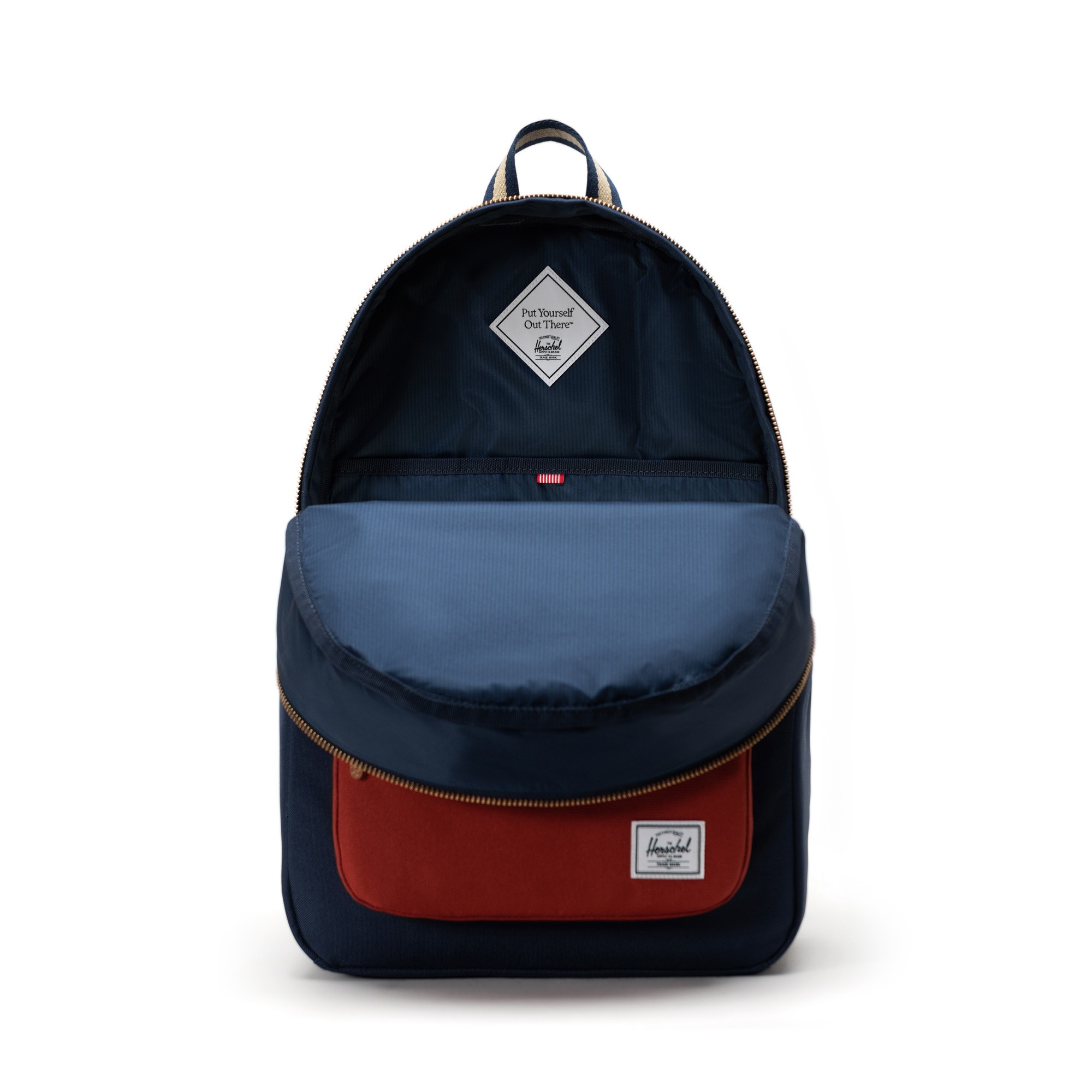 Herschel Supply Settlement Backpack Black Iris/Red Ochre Sırt Çantası