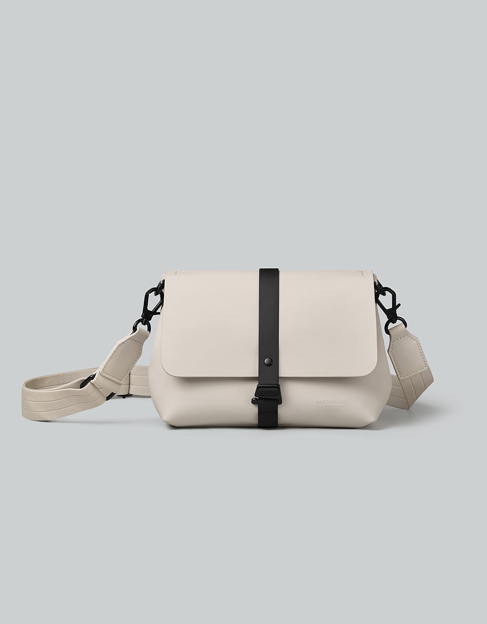 Gaston Luga Spläsh Crossbody Bag - Cloud Cream Çapraz Çanta