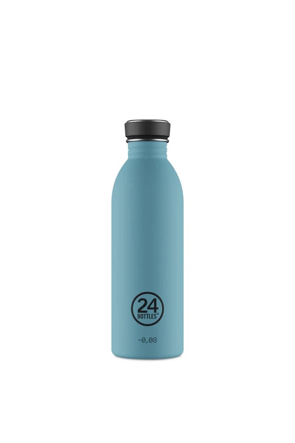 24 Bottles Urban Bottle Powder Blue Paslanmaz Çelik Su Şişesi 500 ml