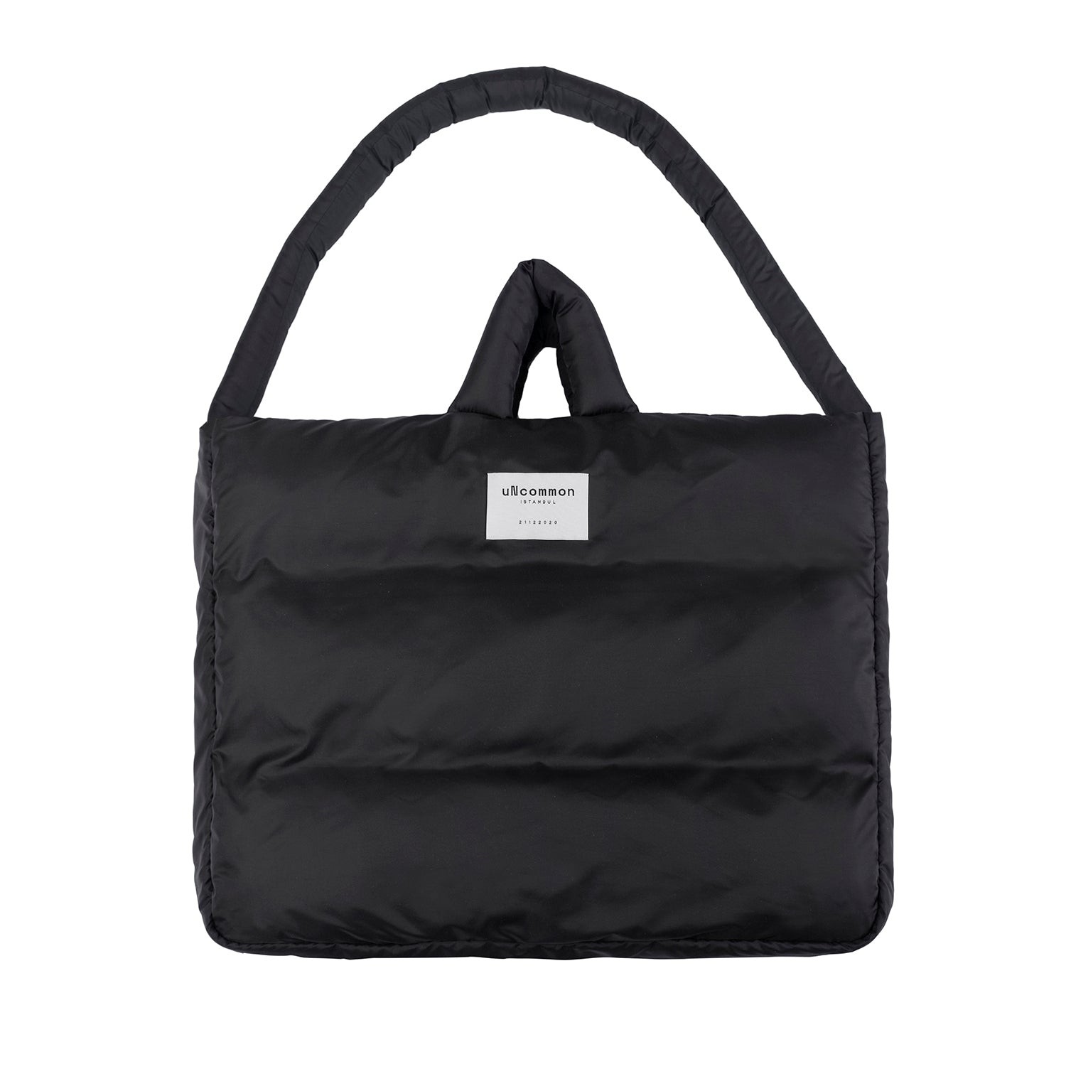 uNcommon Puffy Tote Bag Black
