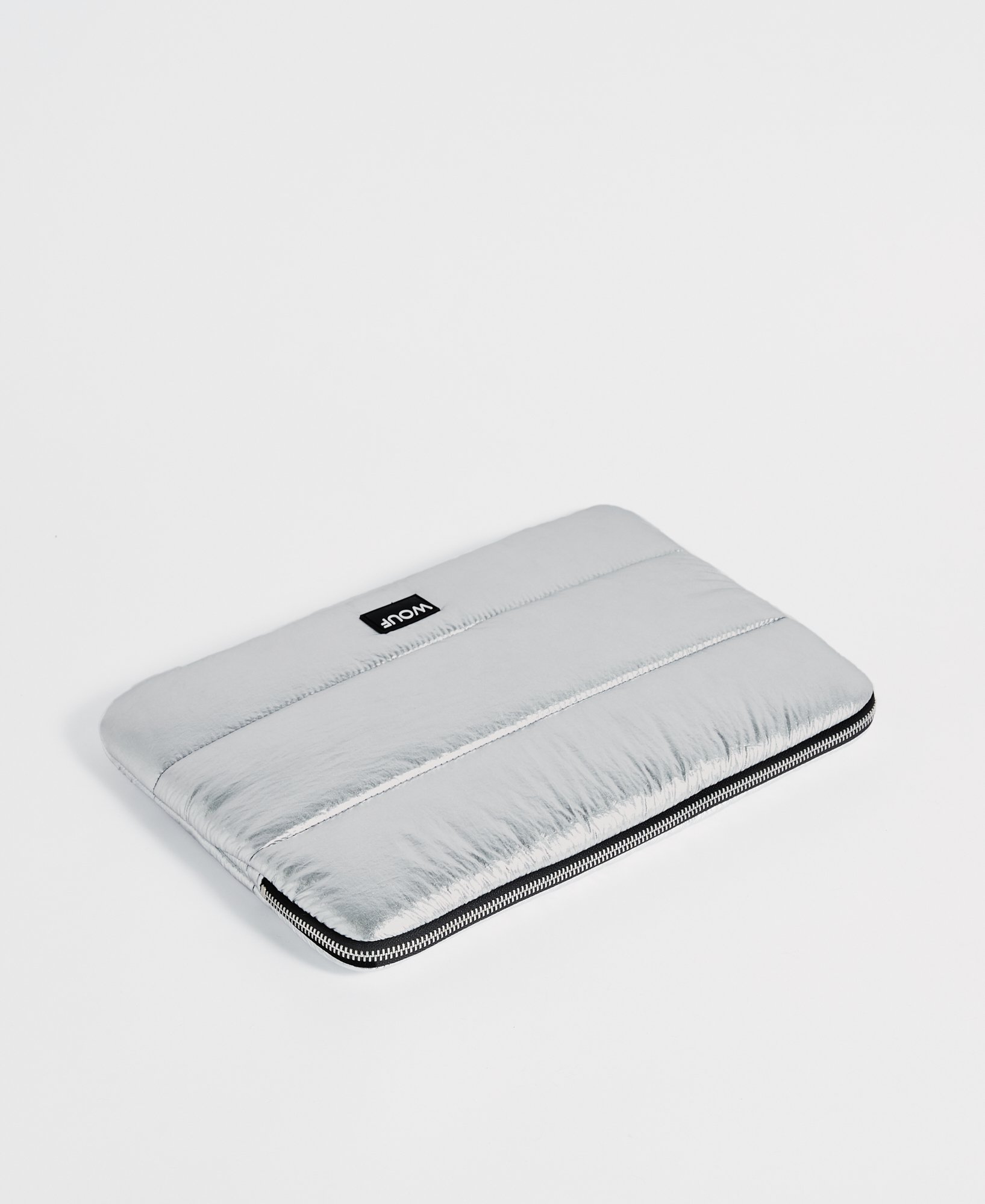 Wouf Silver Glossy Laptop Sleeve 13"&14" Laptop Çantası