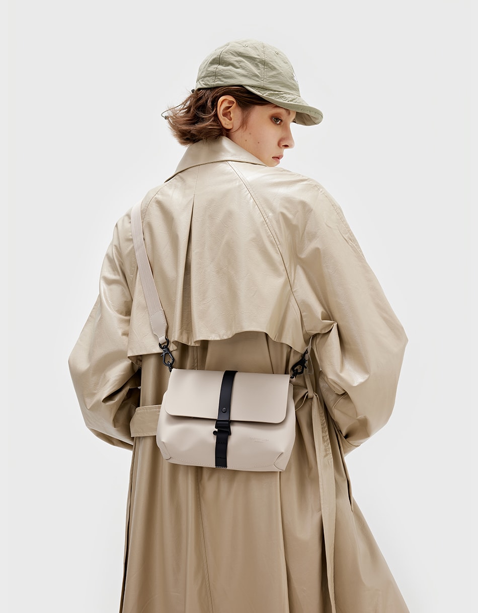 Gaston Luga Spläsh Crossbody Bag - Cloud Cream Çapraz Çanta