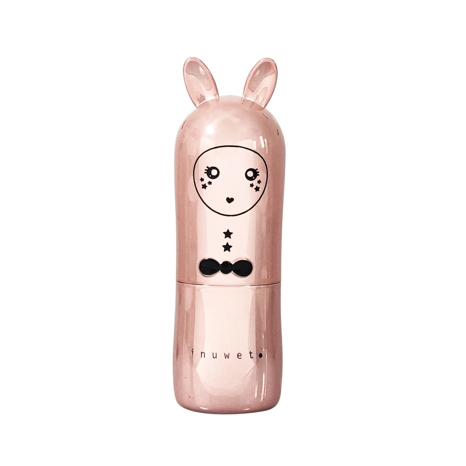 INUWET Bunny Lip Balm Metal Rose Nude B26