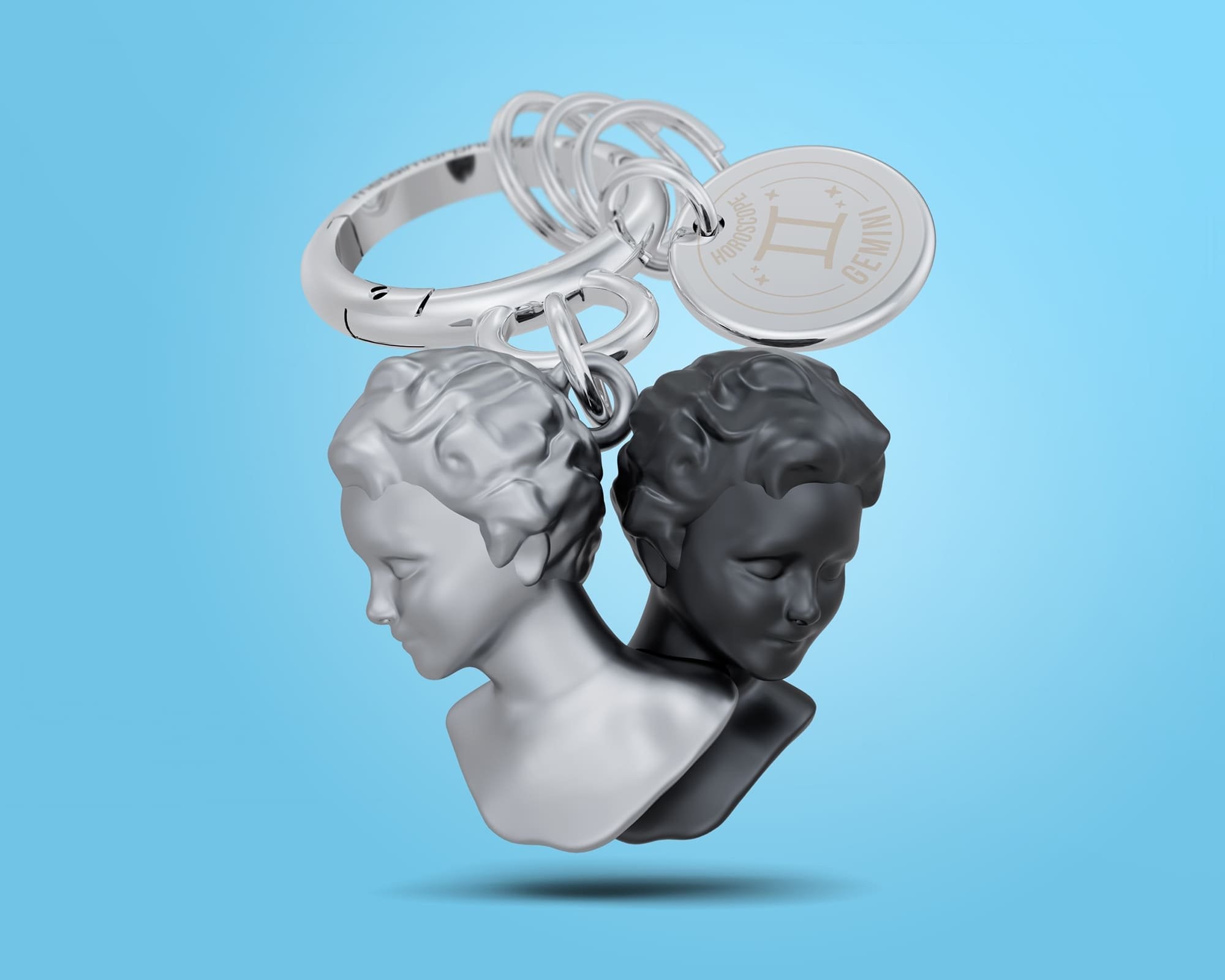 Metalmorphose Burç Koleksiyonu 
İkizler Anahtarlık / Çanta Aksesuarı