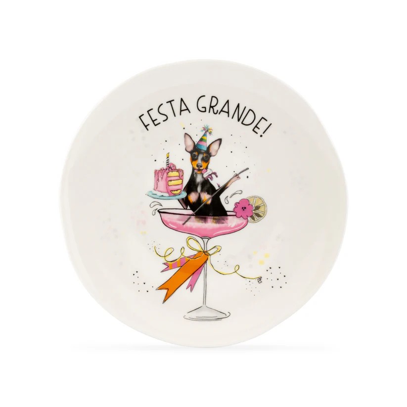 Un Poco Mamma Mia Porcelain Set 6 Tabak