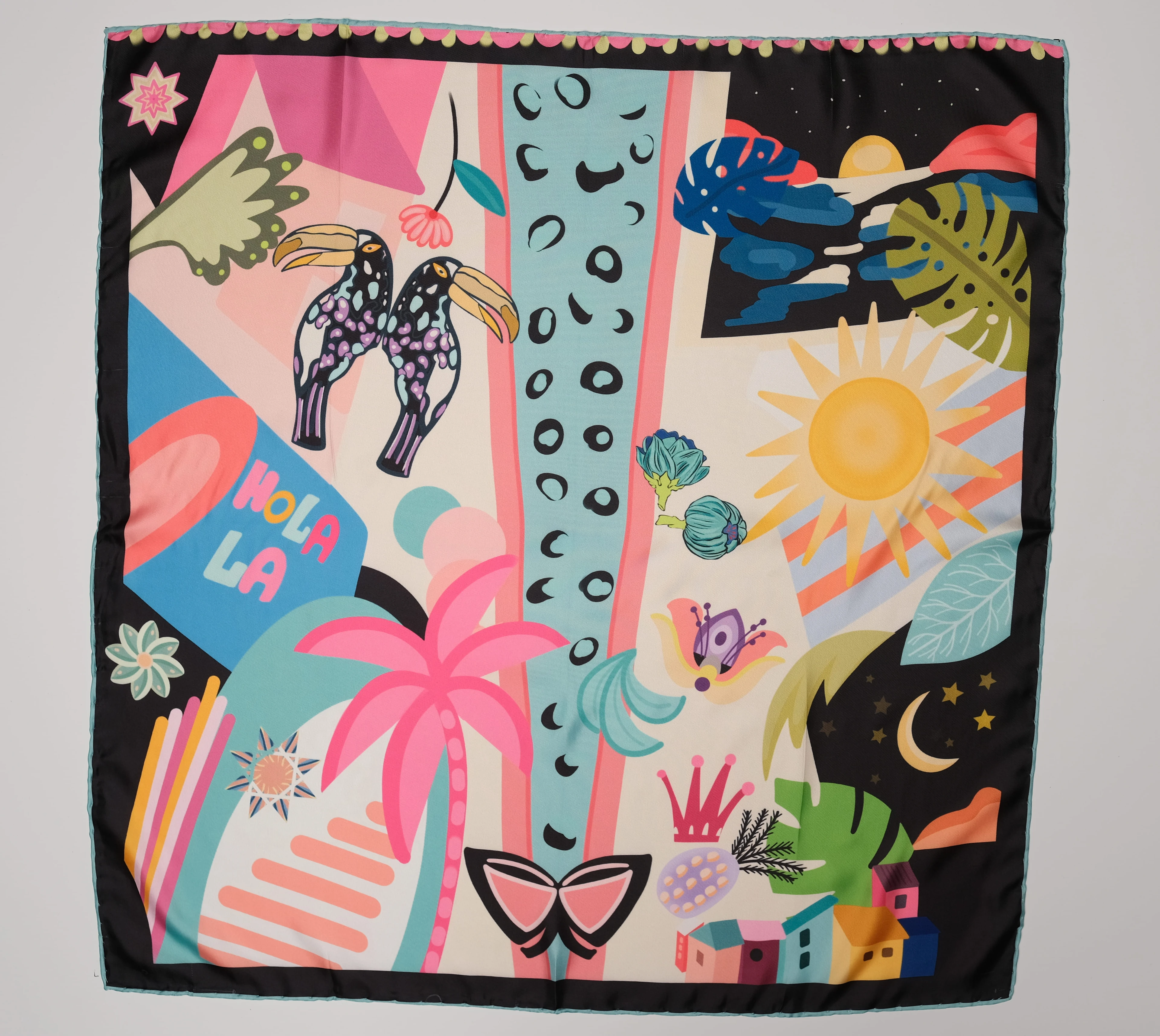 Less Atelier Hola Fular 65x65