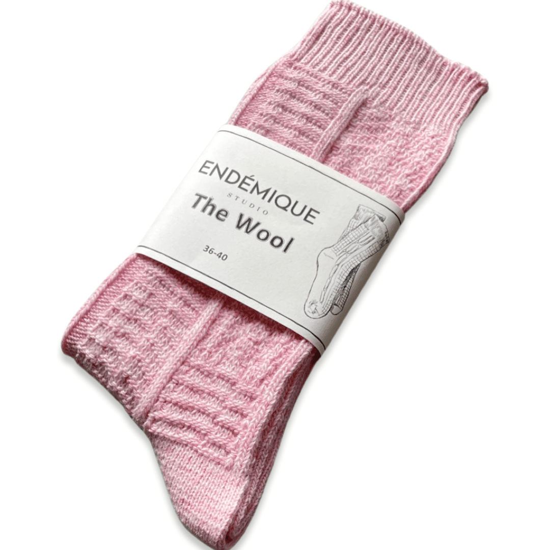 Endémique Studio The Wool Blush-Kadın Çorap