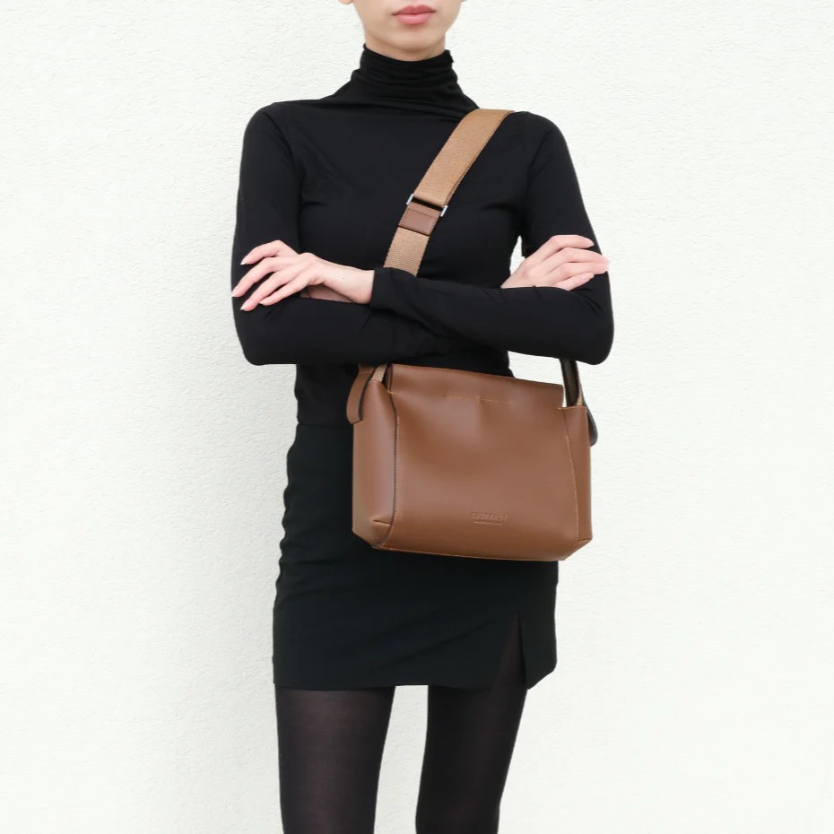 Truffaut Bags Kit Omuz Çantası Taba