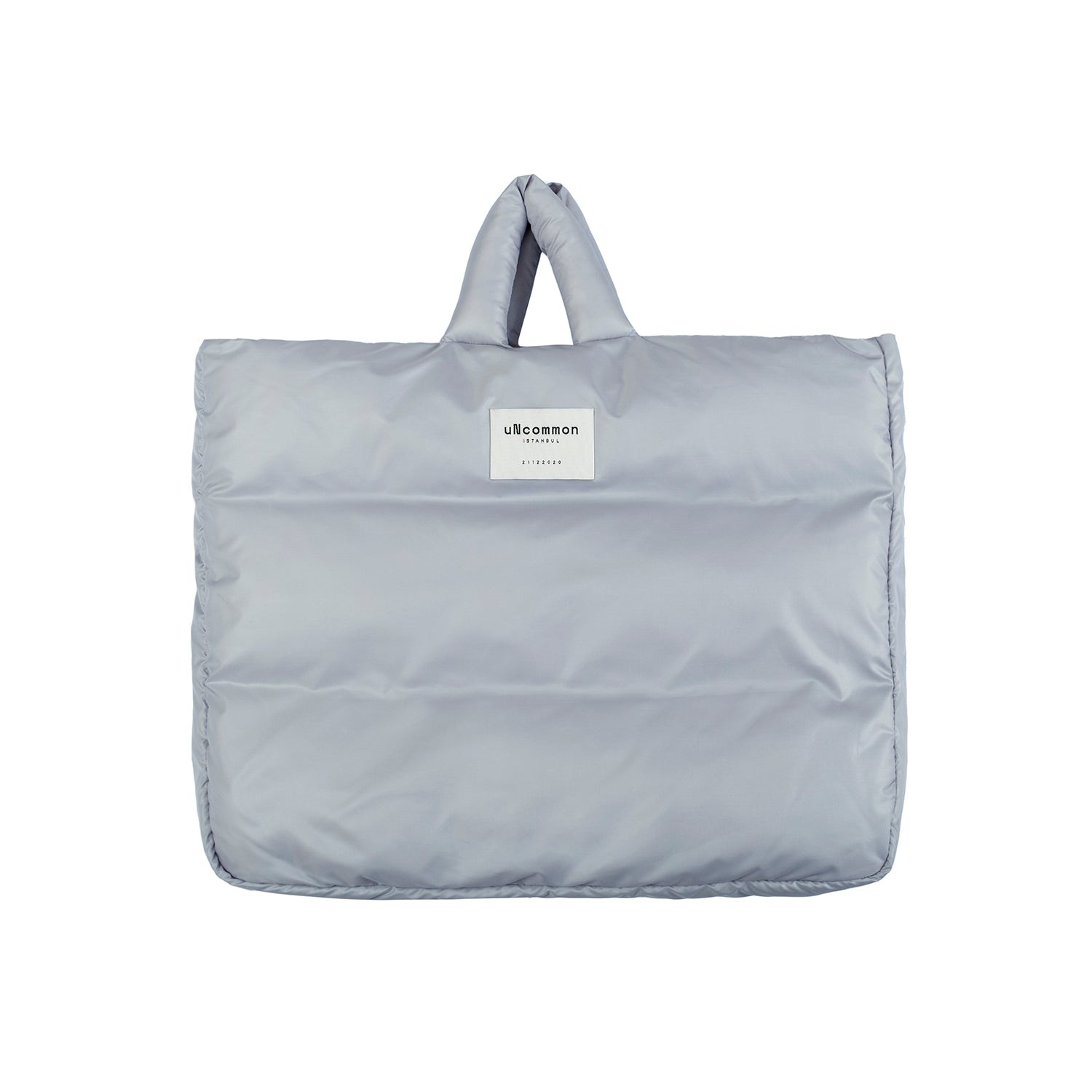 uNcommon Puffy Tote Bag Gray