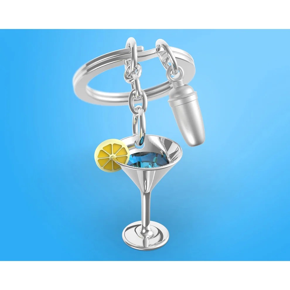 Metalmorphose Kokteyl Anahtarlık