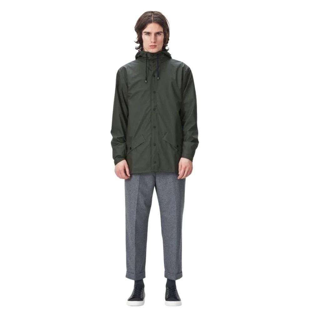 Rains Jacket Green Yağmurluk