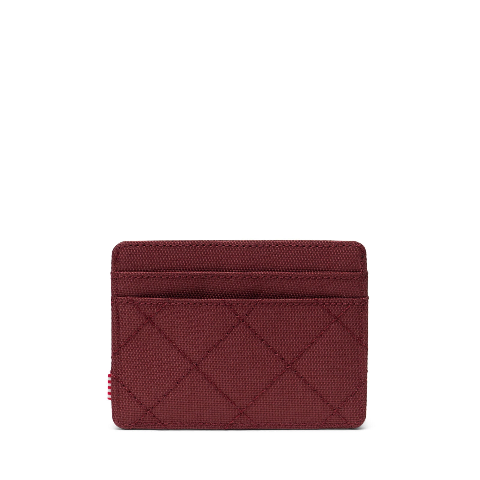 Herschel Supply Charlie Cardholder Oxblood Red Quilted Kartlık