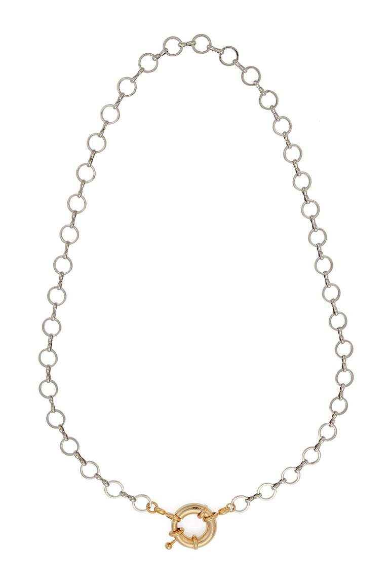 Miklan Fede Rhodium Kolye