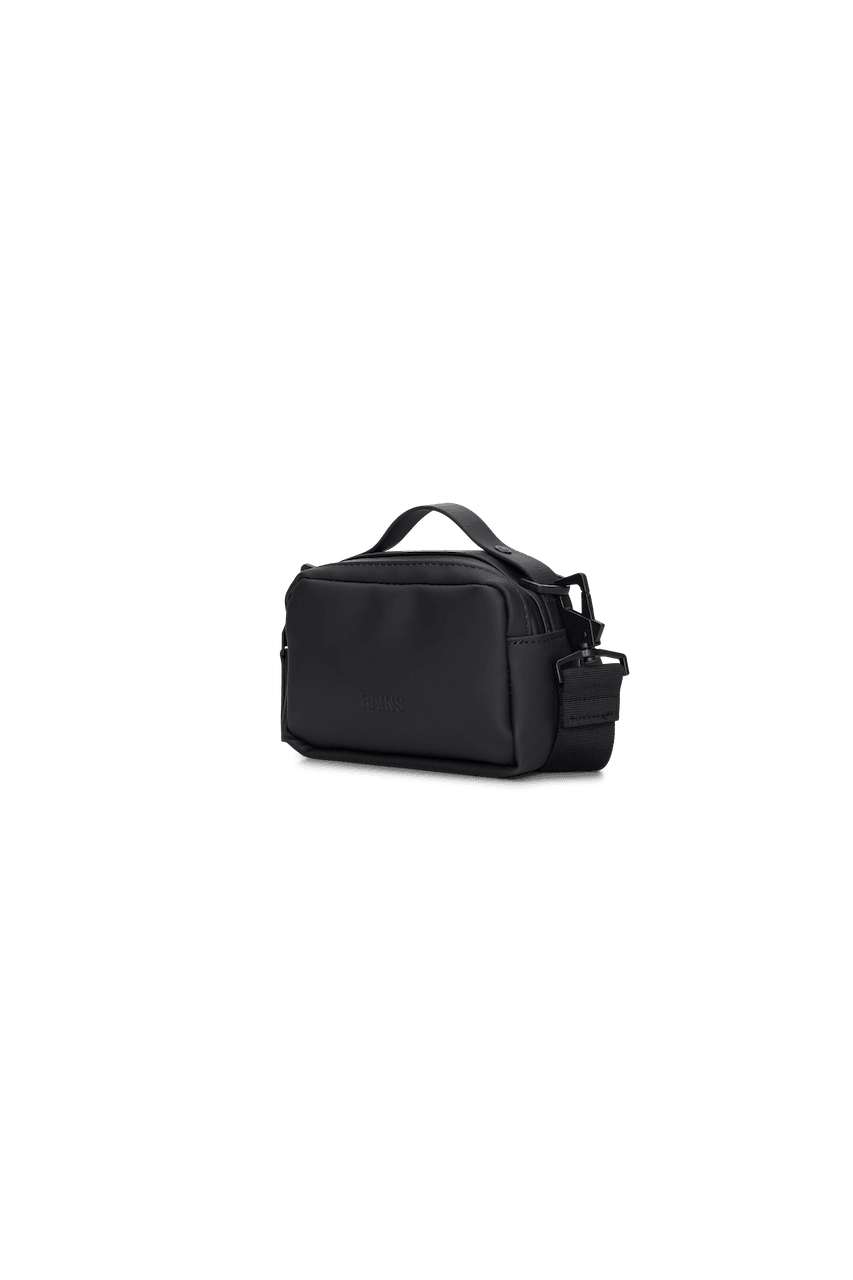 Rains Box Bag Micro Black Omuz Çantası