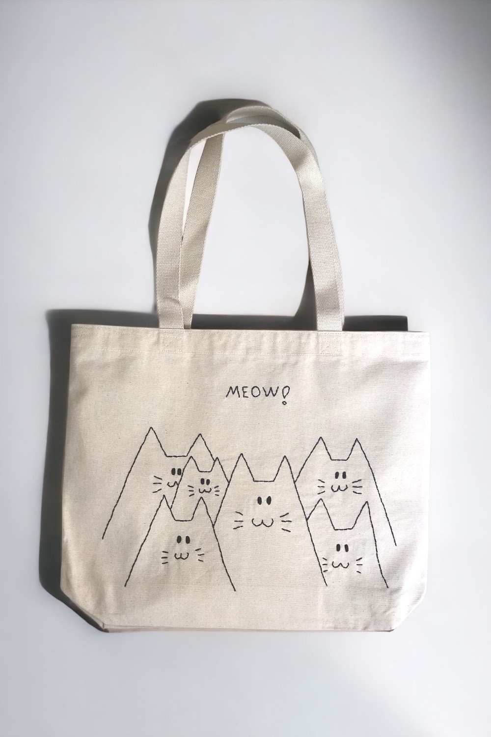 Bael İstanbul Meow Large Tote Bag Kol Çantası