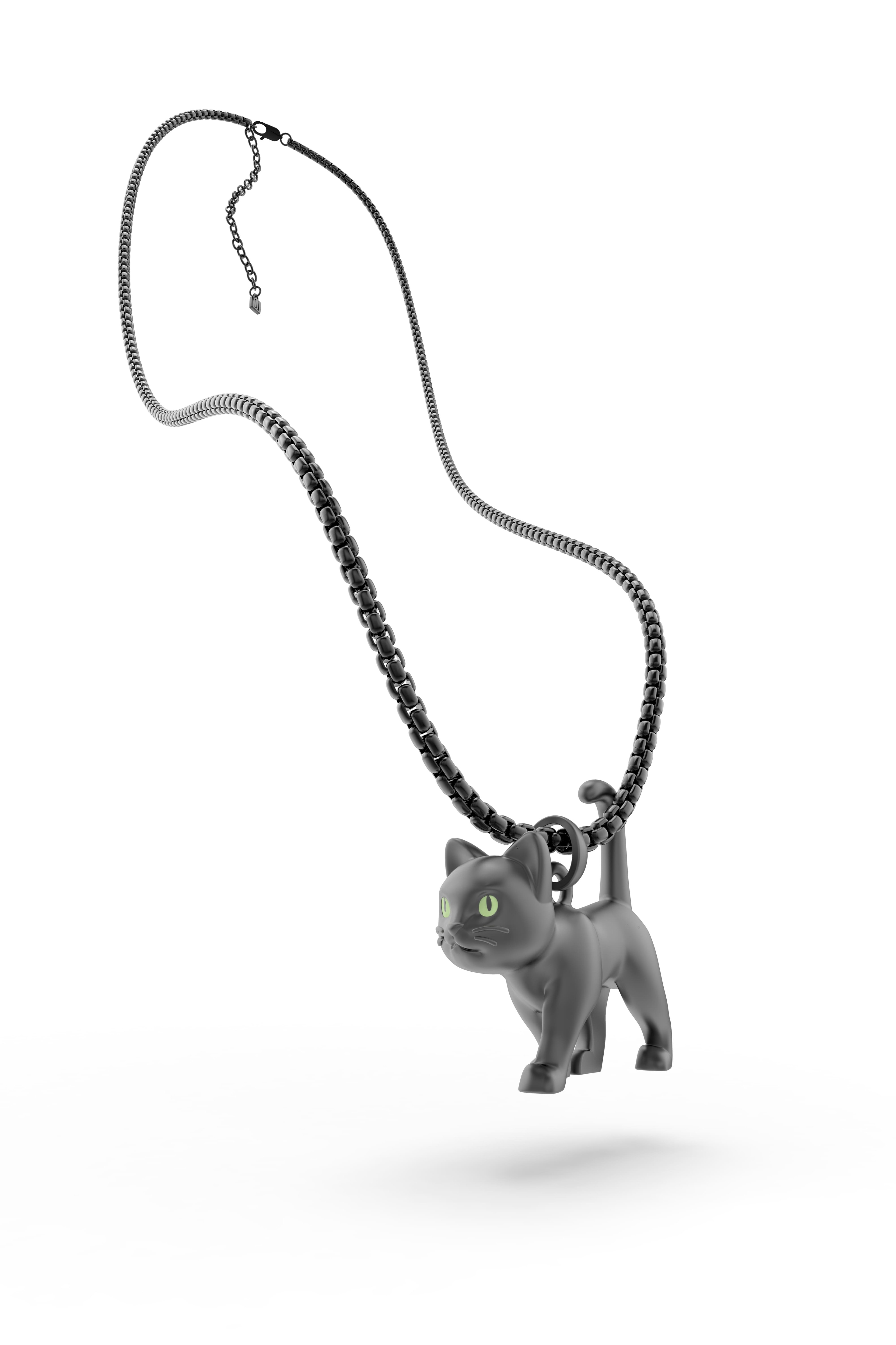 Metalmorphose Black Cat Kolye