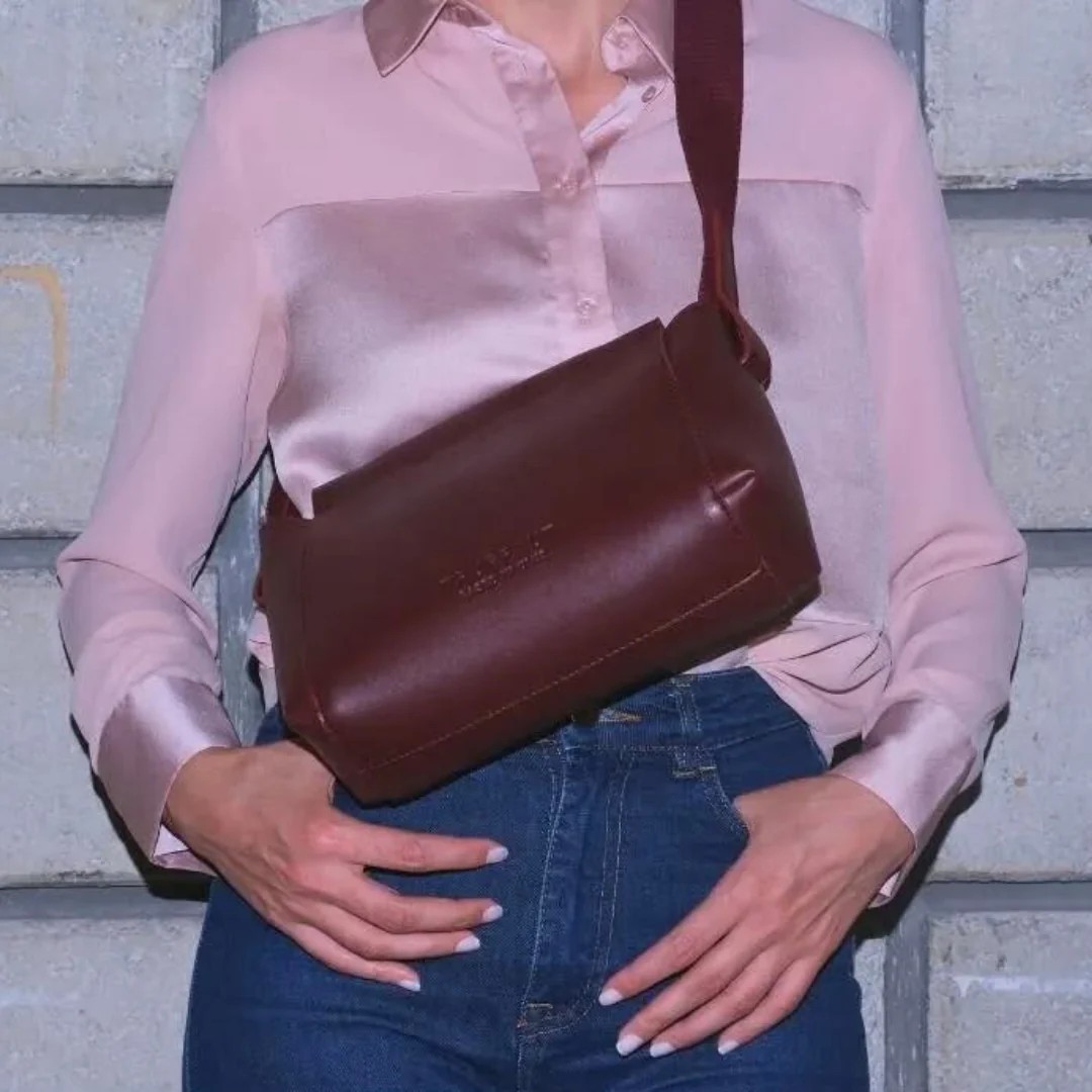 Truffaut Bags Kit Omuz Çantası Bordo