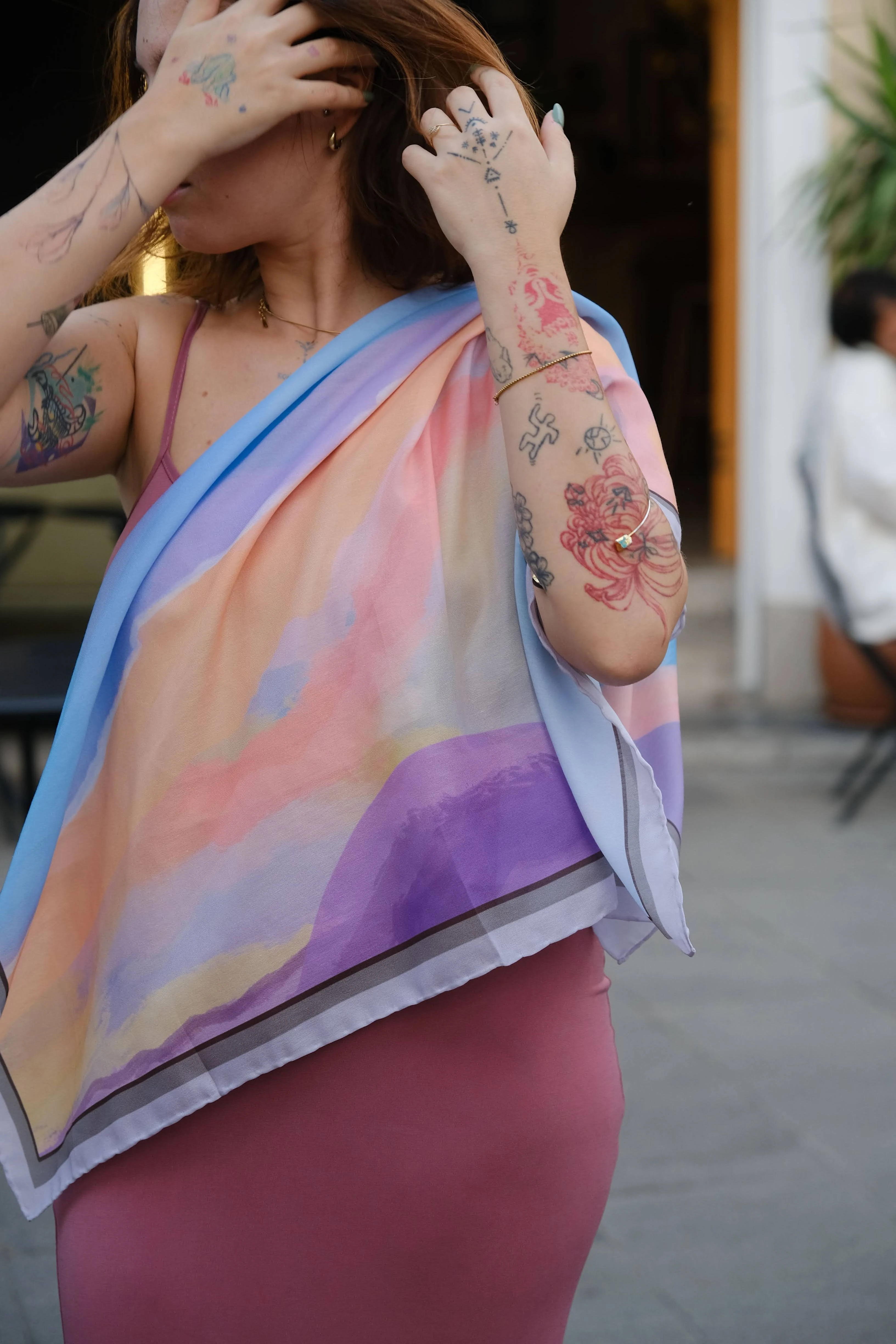 Less Atelier Purple Haze Fular 90x90