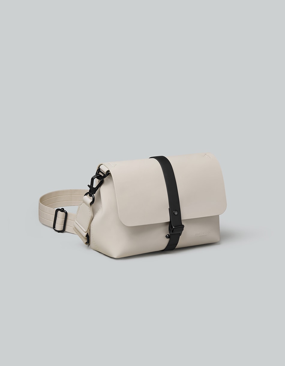 Gaston Luga Spläsh Crossbody Bag - Cloud Cream Çapraz Çanta