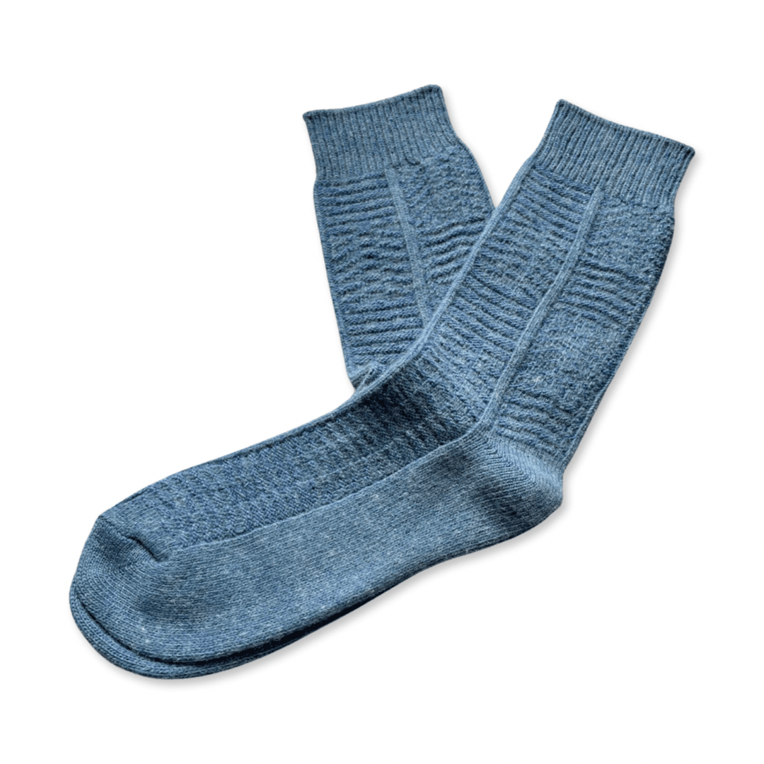 Endémique Studio The Wool Sapphire Blue-Kadın Çorap