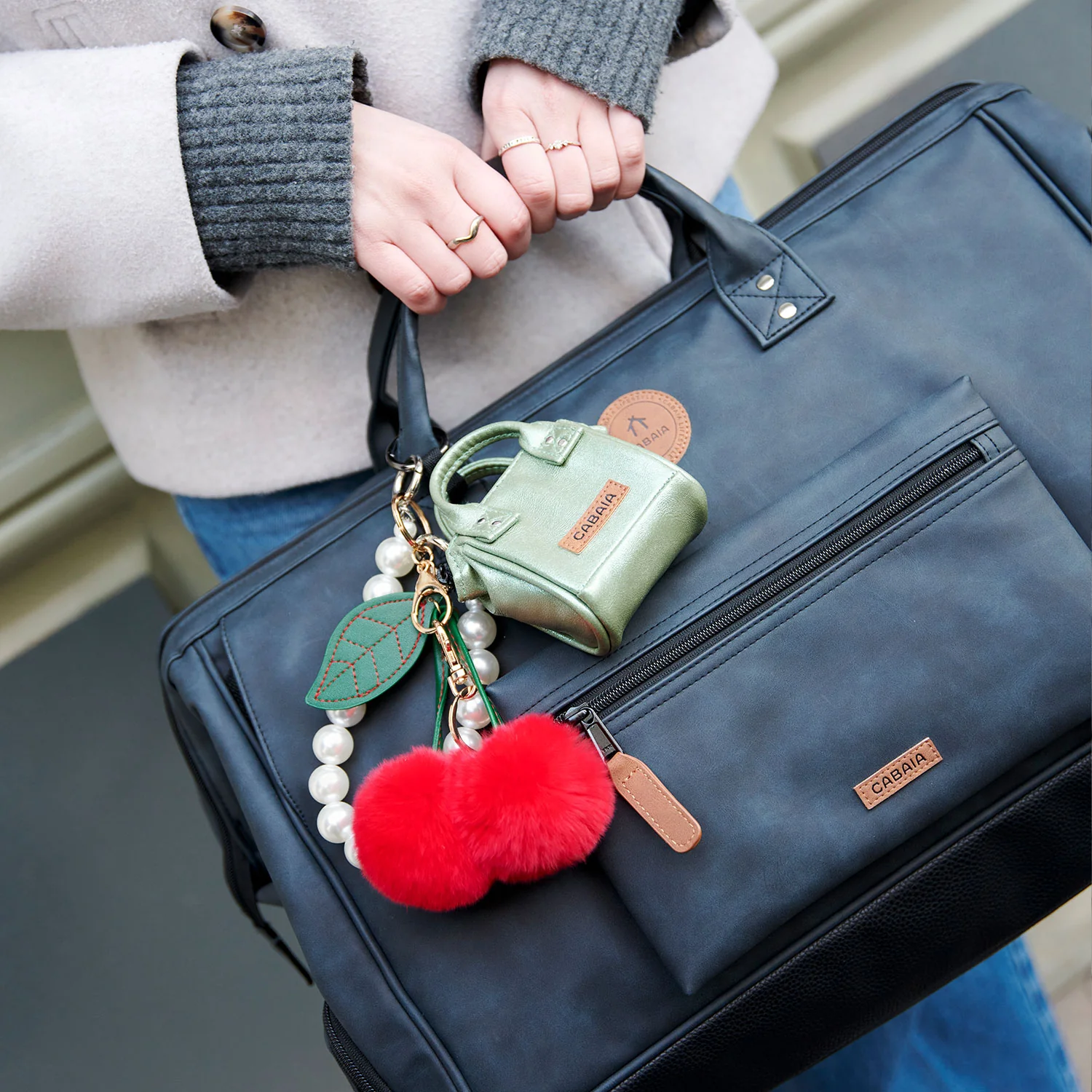 Cabaia Mini Pouch Riverdale Charm Anahtarlık