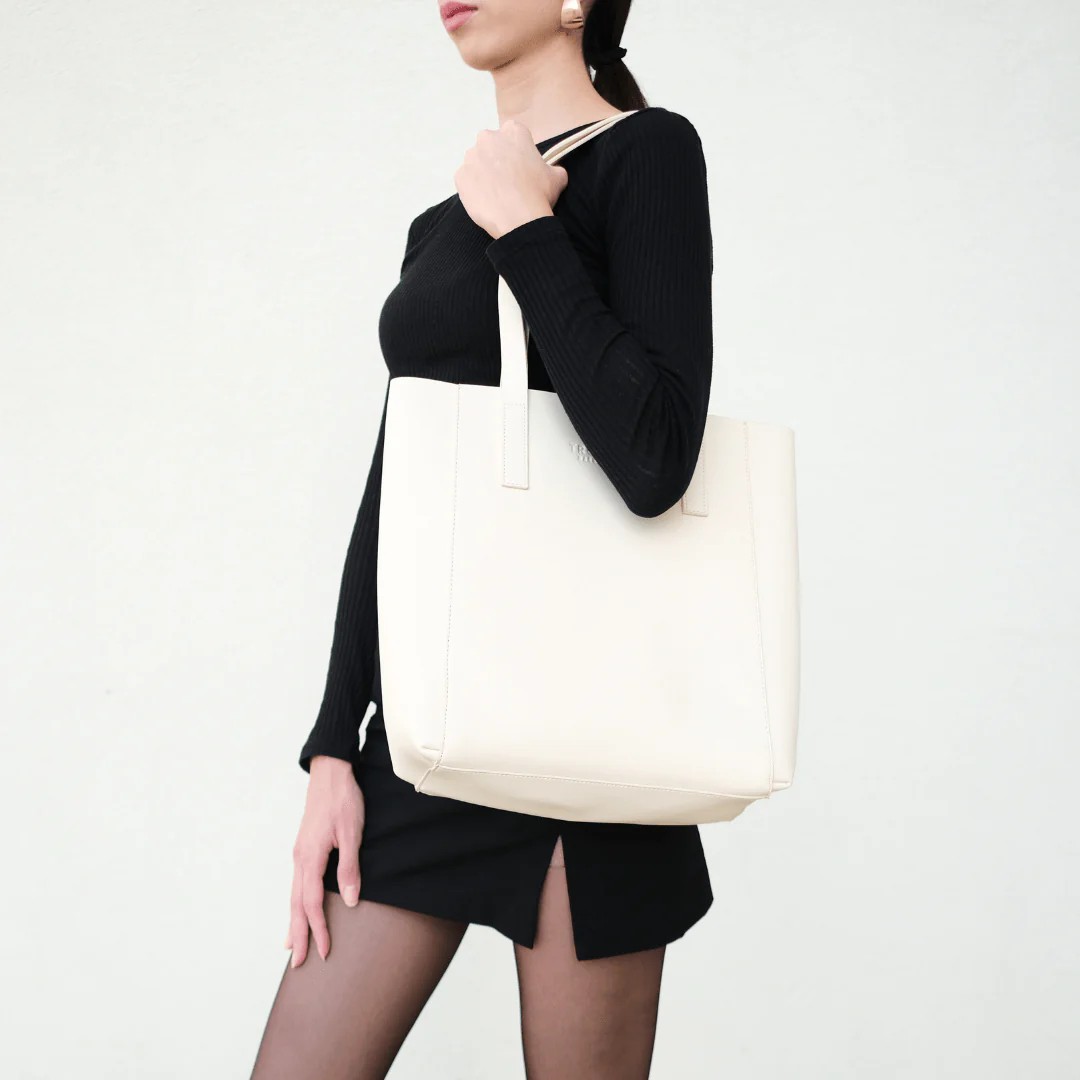 Truffaut Bags Agnes Tote Çanta Ekru