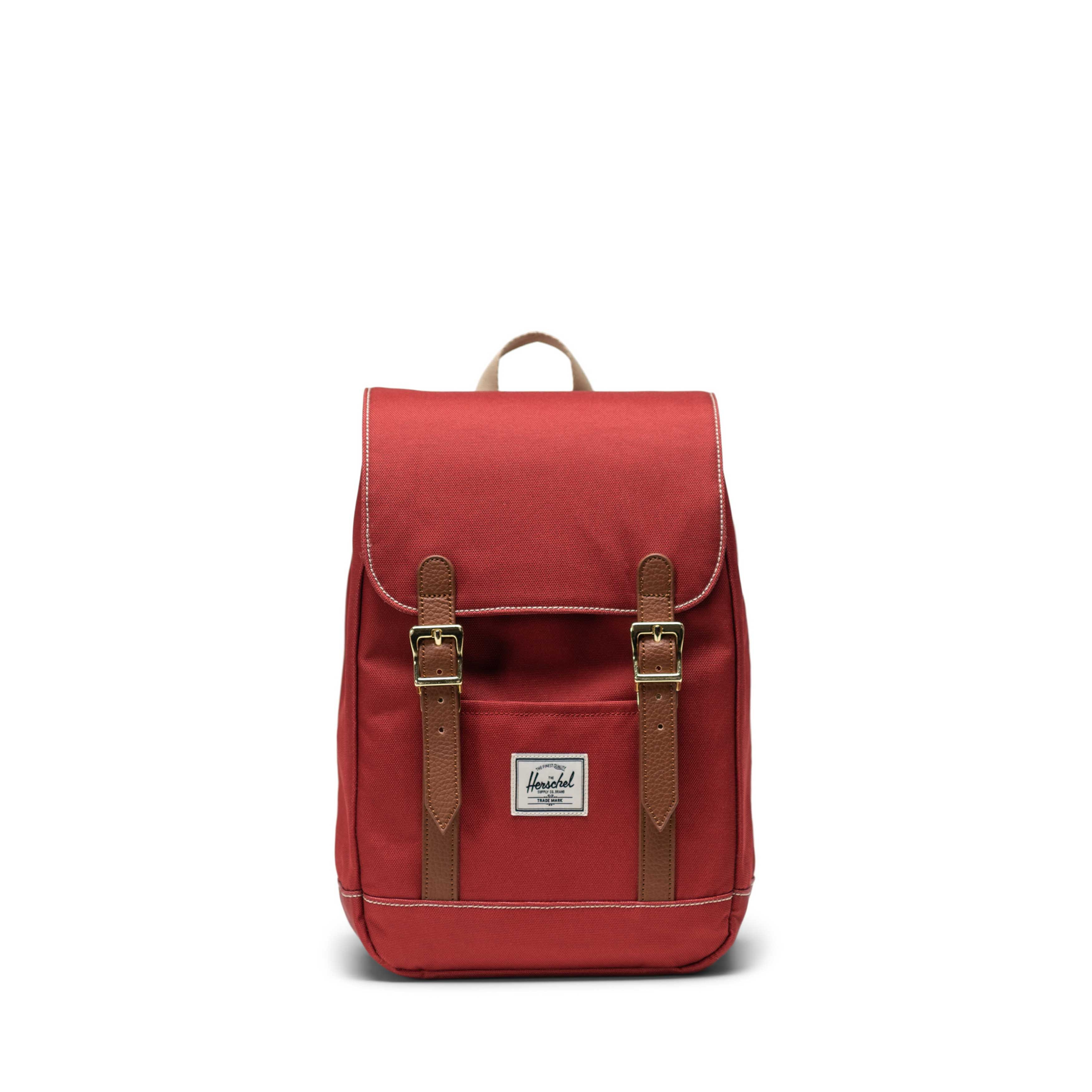 Herschel Retreat™ Mini Backpack Red Ochre/White Stitch Sırt Çantası