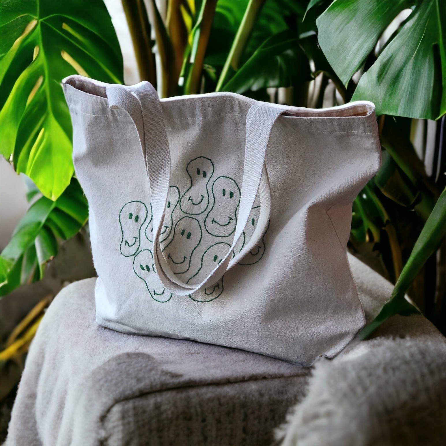Bael İstanbul Smile Red Large Tote Bag Kol Çantası