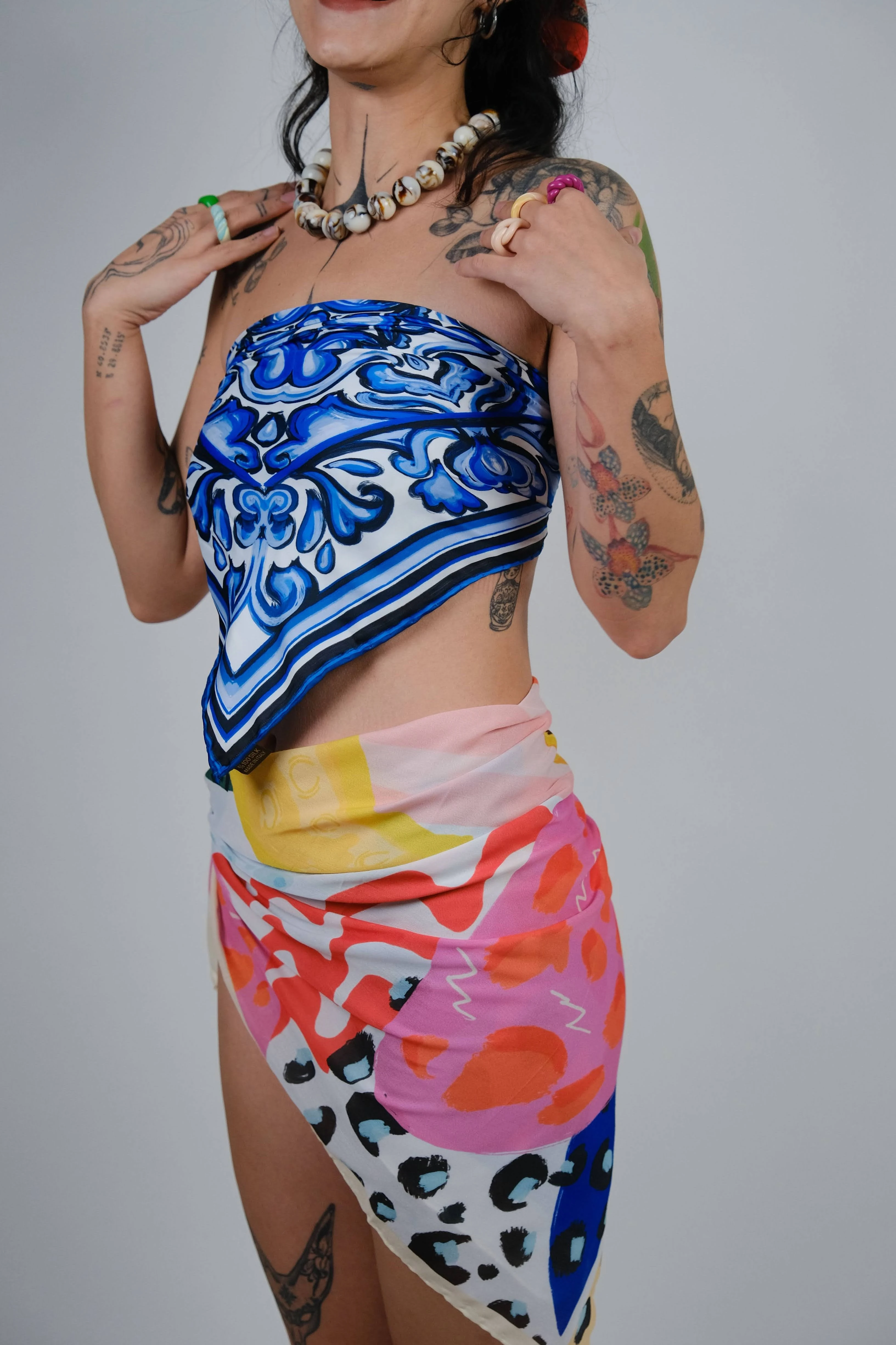 Less Atelier Fruit Mix Fular 90x90