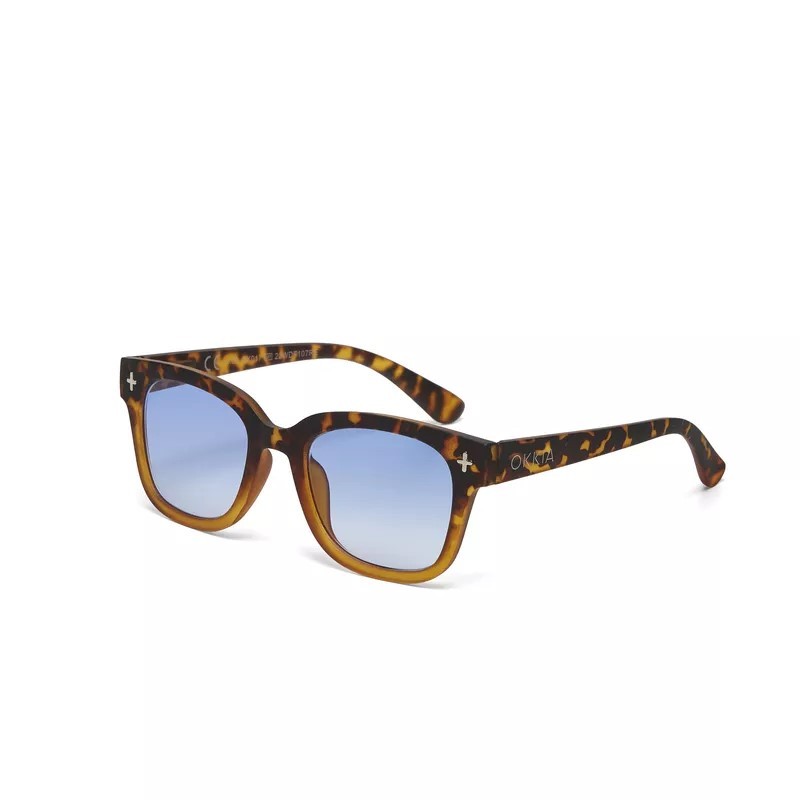 Okkia Giovanni Havana Mavisi Unisex Güneş Gözlüğü Mavi Gradyan