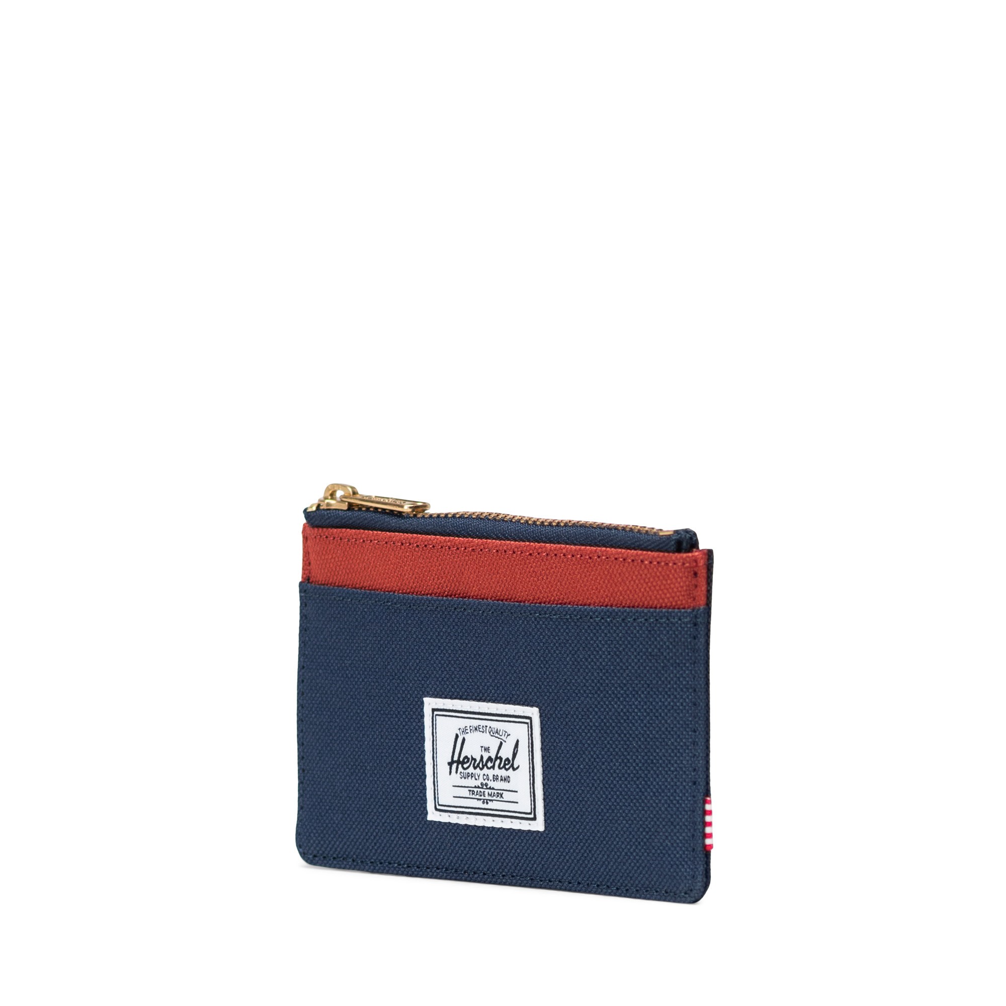 Herschel Oscar Cardholder Black Iris/Red Ochre/Twill  Kartlık