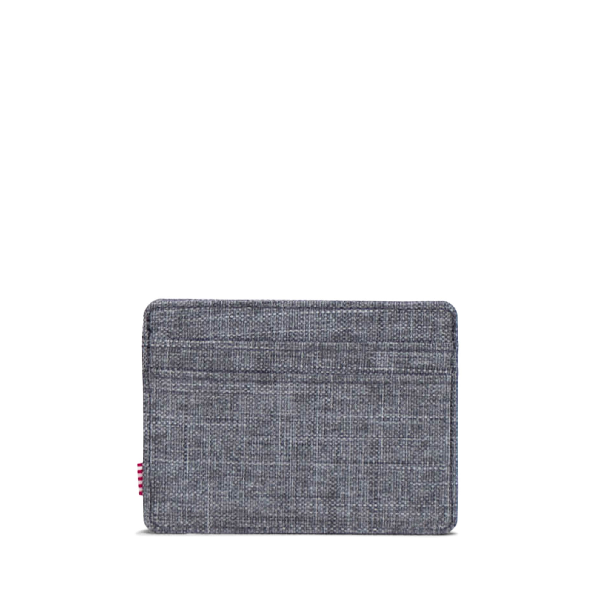 Herschel Charlie Cardholder Raven Crosshatch Kartlık