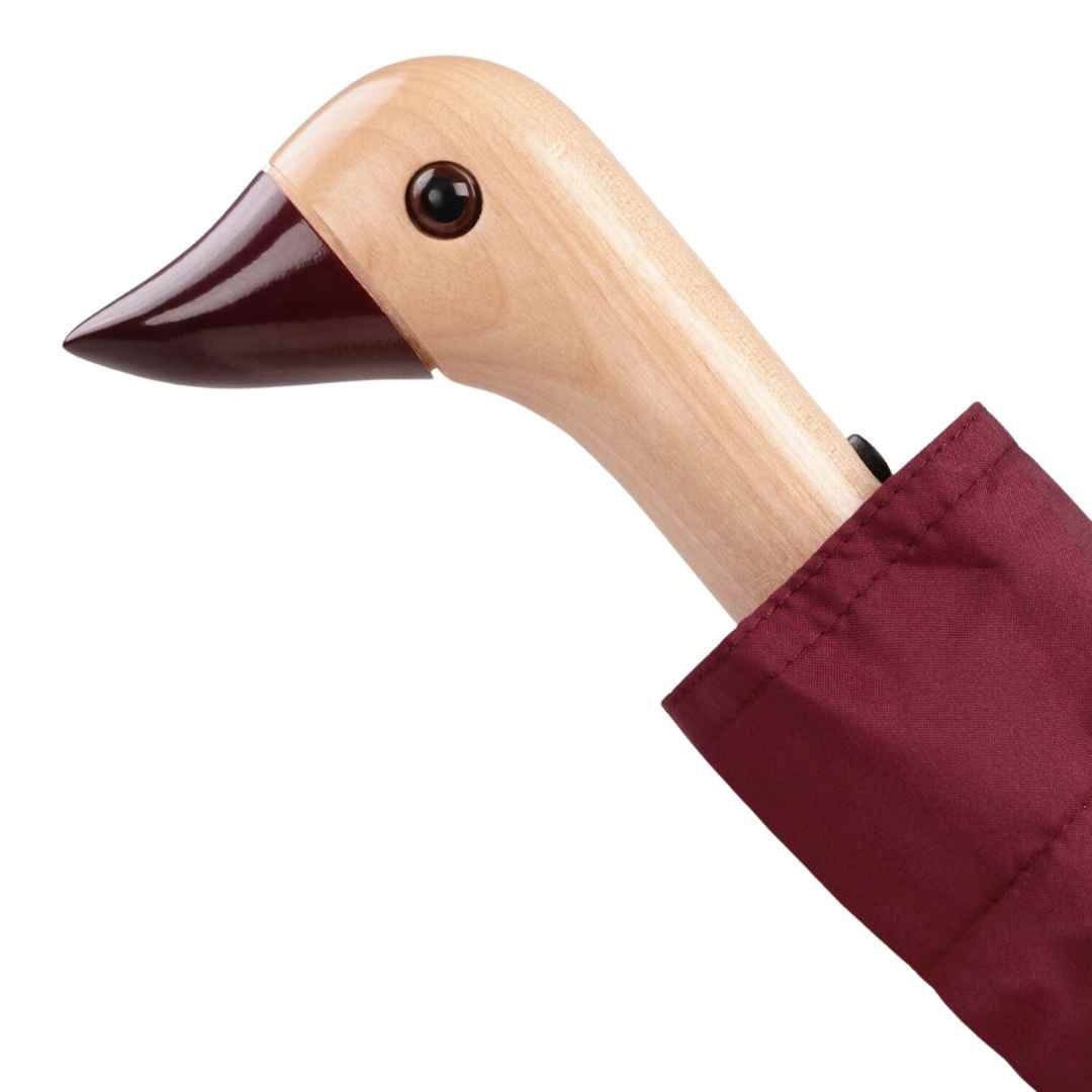 Original Duckhead Duck Kompakt Şemsiye -Bordo