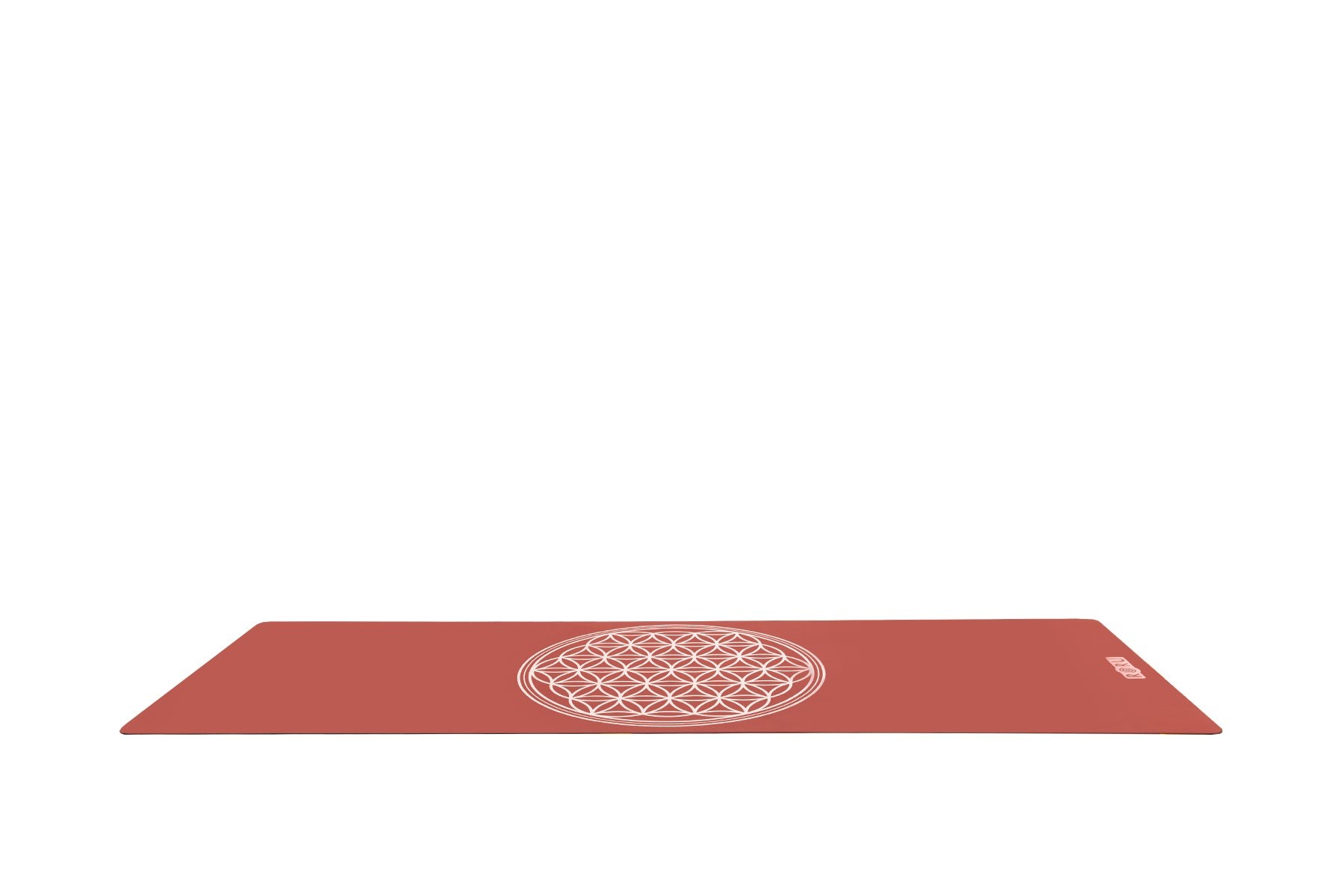 Roru Concept Mikrofiber Kaplama Doğal Kauçuk Yoga mat - Yaşam Çiçeği