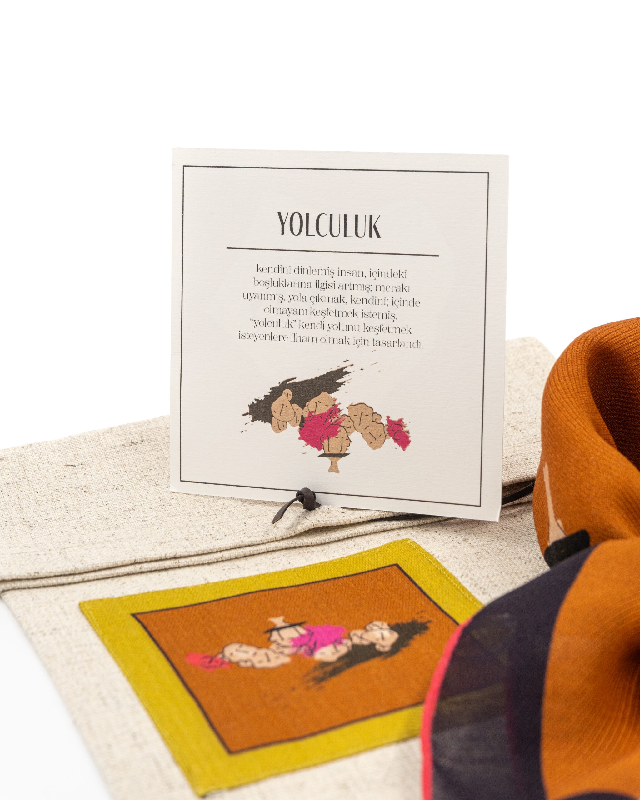 Neymiş Yolculuk-53x53 Yün&İpek Fular