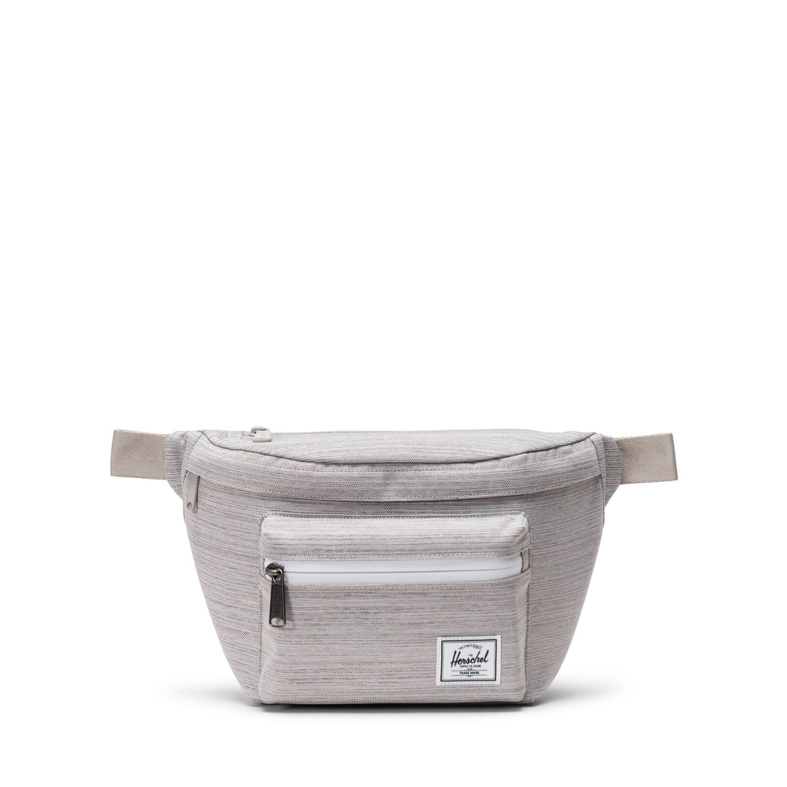 Herschel Pop Quiz Hip Pack Light Grey Crosshatch Bel Çantası