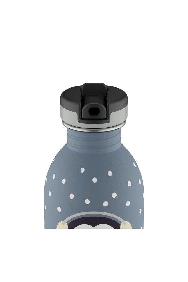 24 Bottles Kids Bottle Happy Penguin Paslanmaz Çelik Çocuk Su Matarası 250 ml