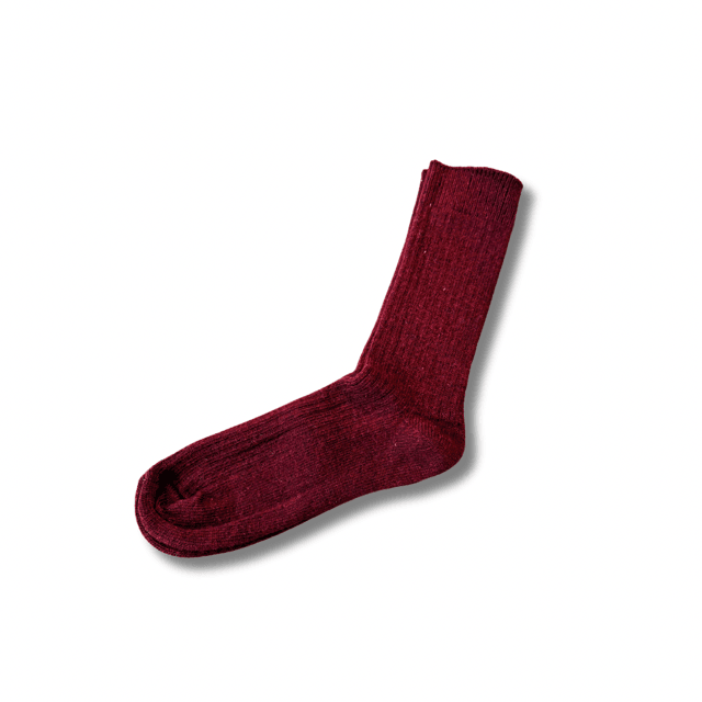 Endémique Studio The Wool VL Maroon-Kadın Çorap