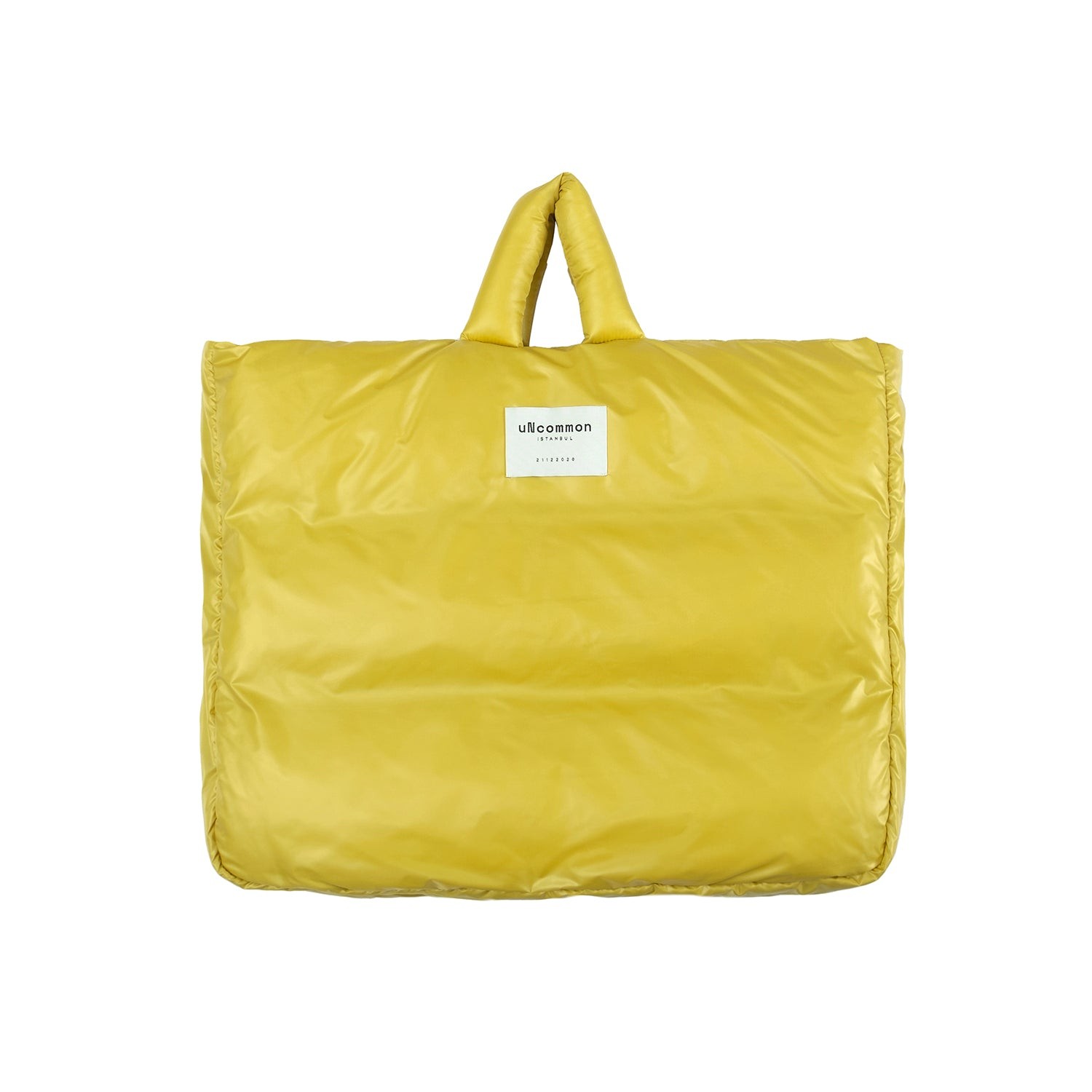 uNcommon Puffy Tote Bag Mustard