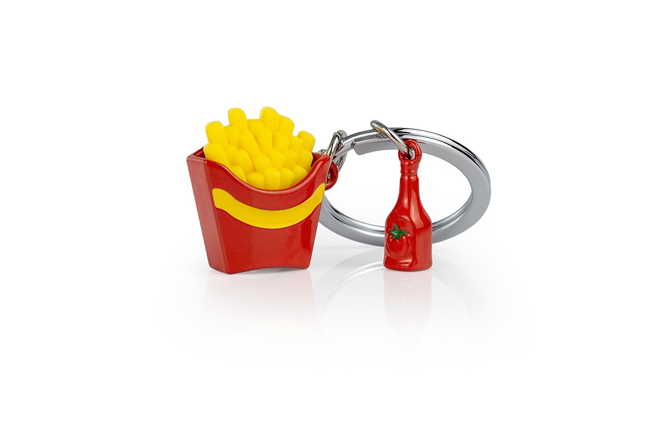 Metalmorphose French Fries ve 
Ketçup Anahtarlık