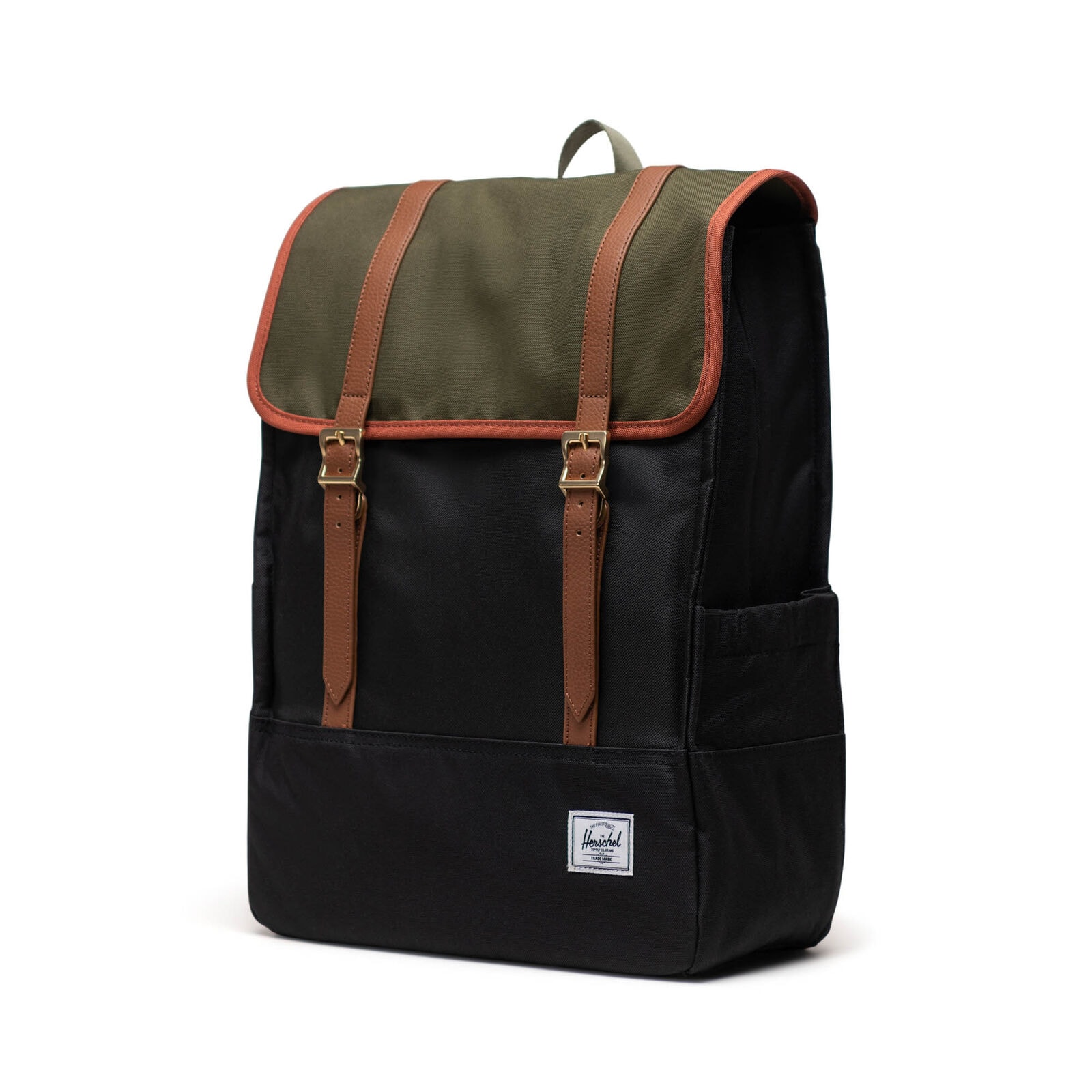 Herschel Supply Survey Black Ivy Green Sırt Çantası