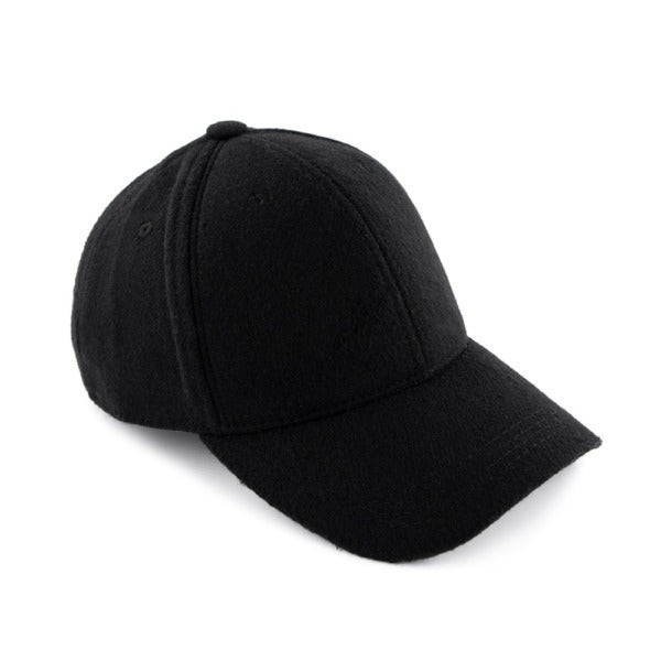 Michrame Wool Cap Black Kep Şapka