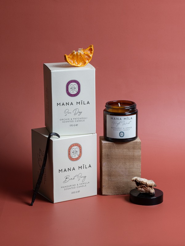 Mana Mila Bird Song Scanted Candle 200 G Mum