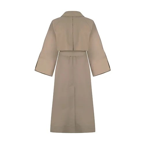 Soi The Label Nora Maxi Trench Coat Khaki