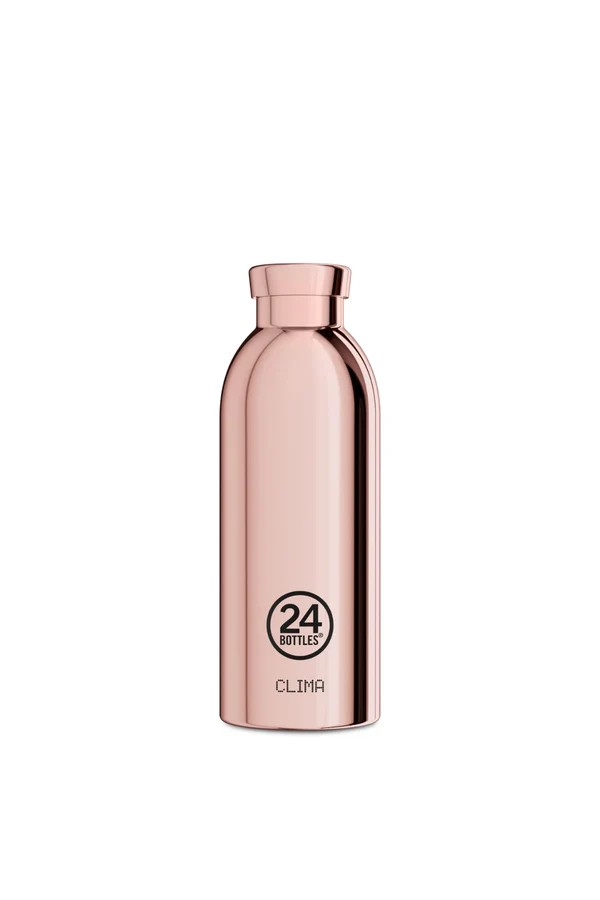 24 Bottles Clima Bottle Rose Gold Paslanmaz Çelik Termos 500 ml