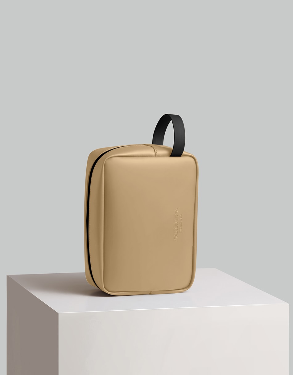 Gaston Luga Spläsh Toiletry Bag - Latte