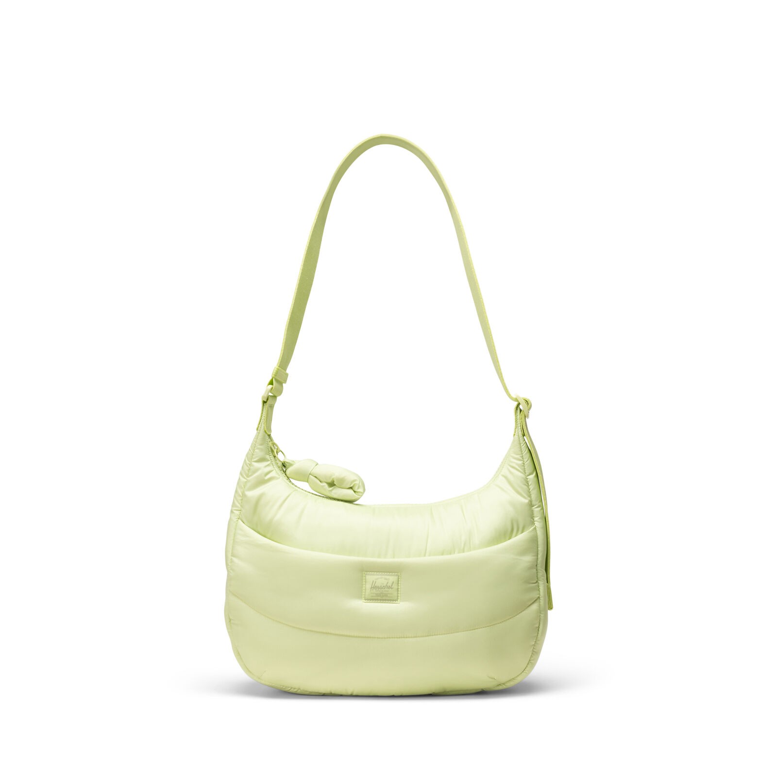Herschel Yara Shoulder Bag Quilted Shadow Lime Omuz Çantası